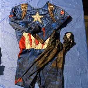 Kids Superhero Costume - Blue and Red